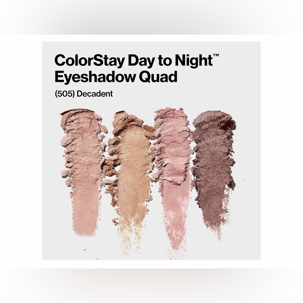 2 Pack Bundle: Revlon ColorStay Day to Night Eyeshadow Palette - Decadent (505) - Picture 2 of 4
